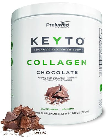 Keto Collagen Protein Powder with MCT Oil – Keto and Paleo Friendly Grass Fed and Pasture