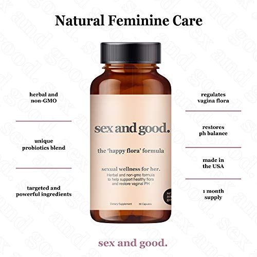 The Happy Flora Formula, Vaginal Health Supplements, Probiotics and Herbal Supplements Sex And Good