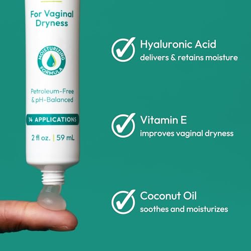 Boric Acid Moisturizing Vaginal Gel with Hyaluronic Acid, Vitamin E for Vaginal Dryness by pH-D pH-D Feminine Health Support