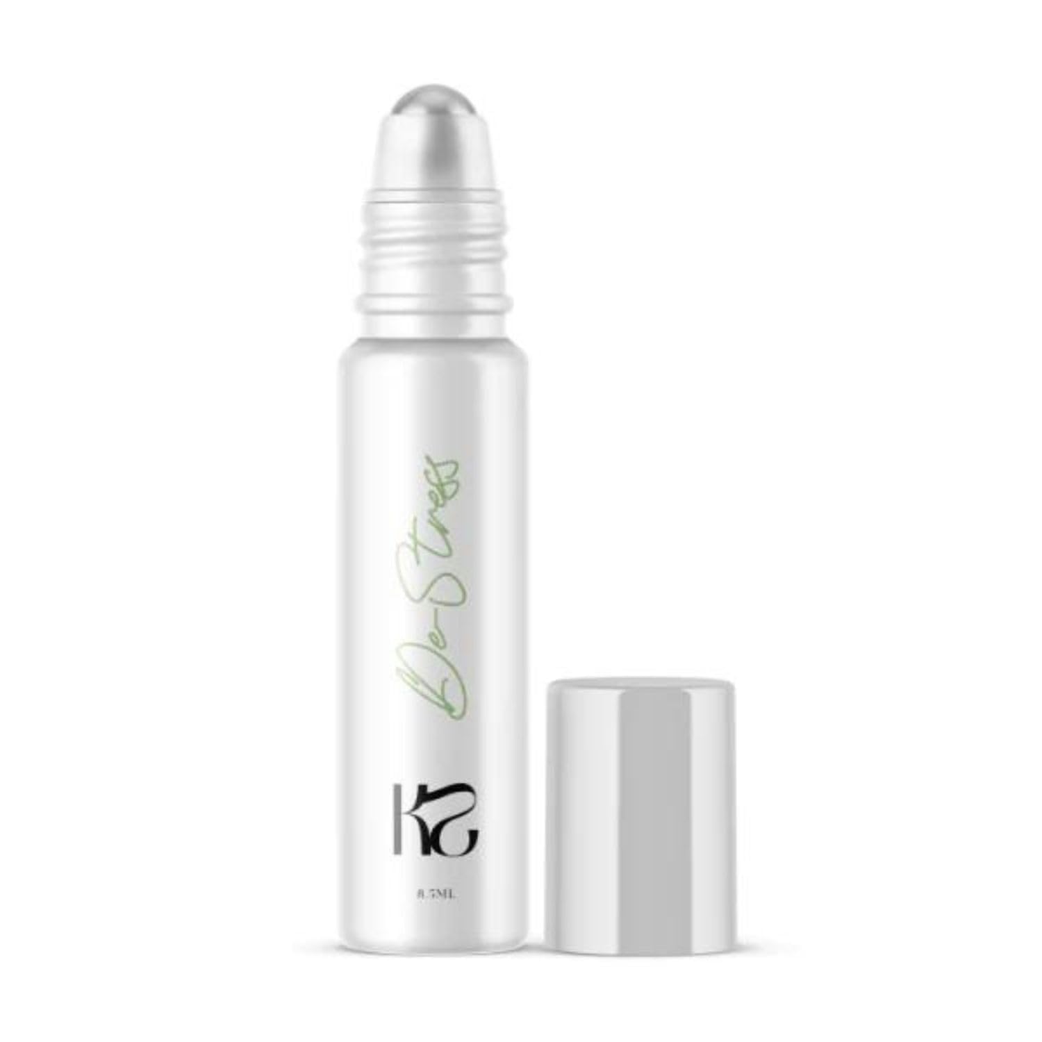 KSAHAI De-Stress Essential Oil Roll-On [8ml] Organic Jojoba, Lavender, Ylang-Ylang Oil