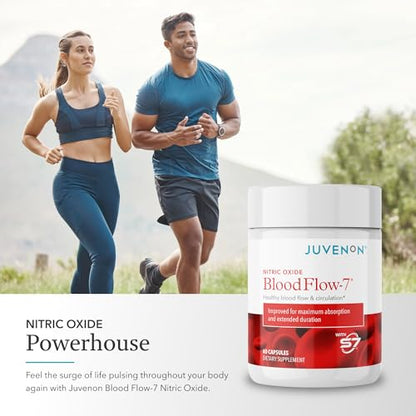 Juvenon BloodFlow-7 Nitric Oxide Supplement with Nitrosigine