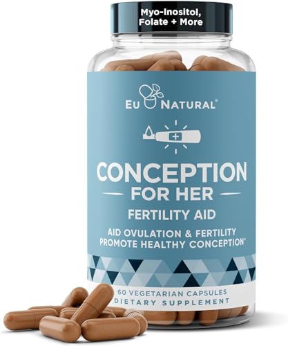 Conception Fertility Supplements for Women – Prenatal Vitamins – Promote Hormone Balance