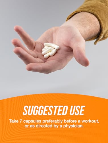 BULKSUPPLEMENTS.COM Creatine Monohydrate Capsules - Micronized Creatine Monohy BULKSUPPLEMENTS.COM