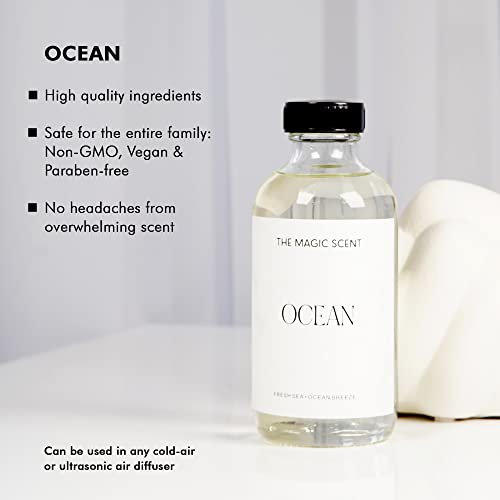 The Magic Scent"Ocean" Oils for Diffuser - HVAC, Cold-Air, & Ultrasonic Diffuser Oil - HVAC THE MAGIC SCENT
