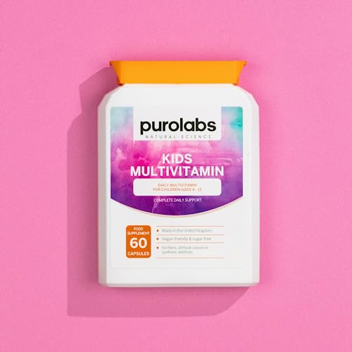Kids Vitamins - Multivitamin for Kids with Calcium, Zinc, Iron, Vitamin C, B12, D3 and More