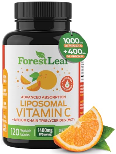 ForestLeaf Liposomal Vitamin C - Liposomal VIT C - 1000mg Capsules
