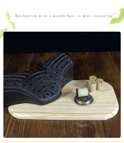 LANYANZI Purple moxibustion Pillow Cervical Vertebra Pillow moxibustion Waist moxibustion Box