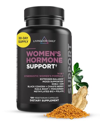 Livingood Daily Women's Hormone Support - Better Mood, Hormonal Balance