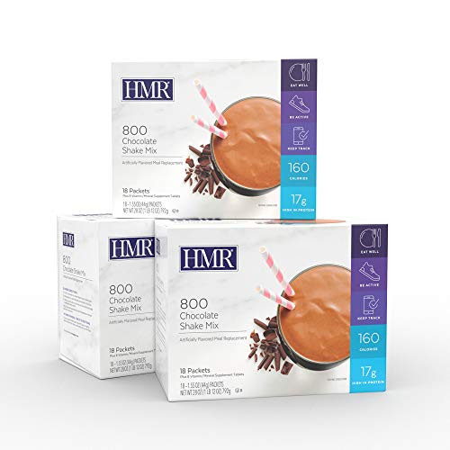 HMR "Classic" 800 Shake Meal Replacement Mix | Chocolate Shake Powder to Support Healthy