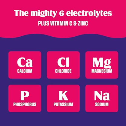 Ultima Replenisher Daily Electrolyte Drink Mix – Grape, 20 Stickpacks – Hydration Packets