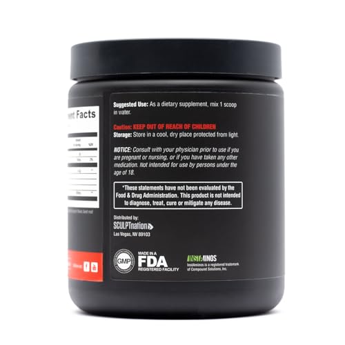 Sculpt Nation by V Shred BCAA Powder - Powerful Amino Acids Blend to Support Sculpt Nation