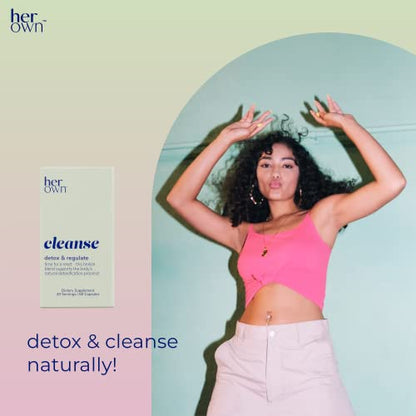 her own Cleanse, Gentle Detox, Supports Healthy Gut, Ocean Algae Cleanse, Prebiotic/Probiotic Blend