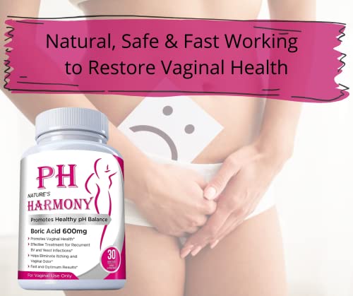 N'More Harmony 600MG Vaginal Suppositories Yeast Infection + 1 Suppository Applicator BV N'More