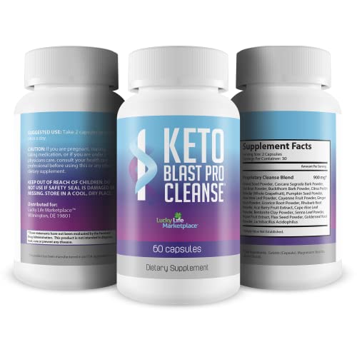 Keto Blast Pro Cleanse - Keto Friendly Keto Cleanse - Natural Probiotic & Cleanse