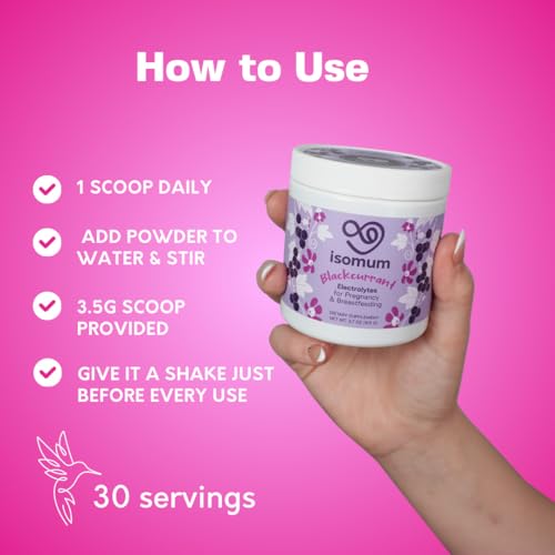 ISOMUM Electrolytes: Pregnancy & Postpartum Support - Immunity, Lactation, Energy Drink ISOMUM
