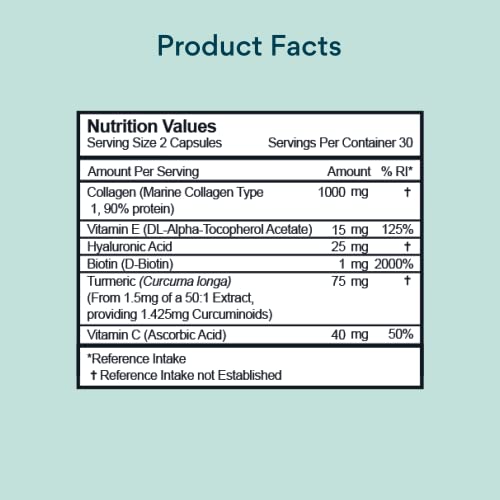 Bettervits Collagen Complex | 1000mg Hydrolyzed Capsules Bettervits