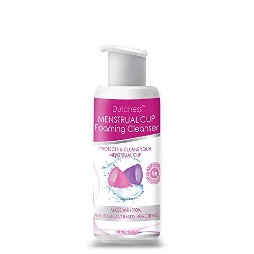 Dutchess Menstrual Cup Foaming Cleanser (3.4 oz) - Suitable for Silicone Menstrual Cups