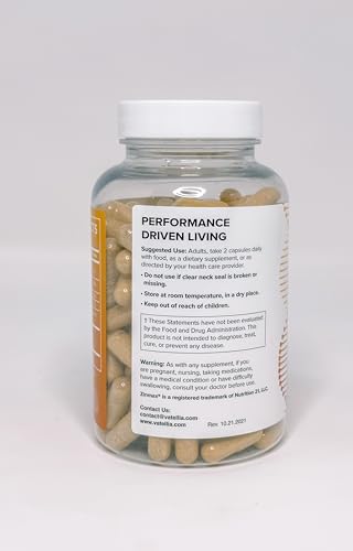 Vatellia Life Nitric Boost - Nitric Oxide for Blood Pressure Support, Natural Circulation & Heart Health Support - Supplement - 60 Day Supply