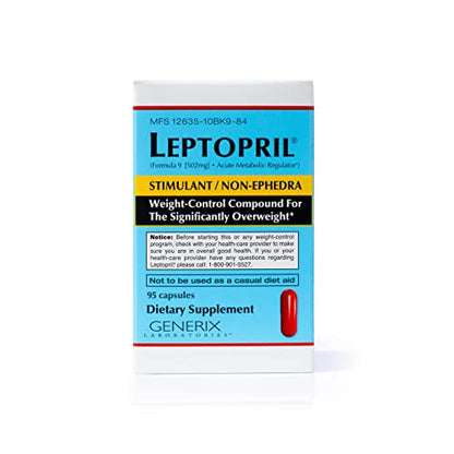 GENERIX LABORATORIES Leptopril- Dietary Supplement and Acute Metabolic Regulator