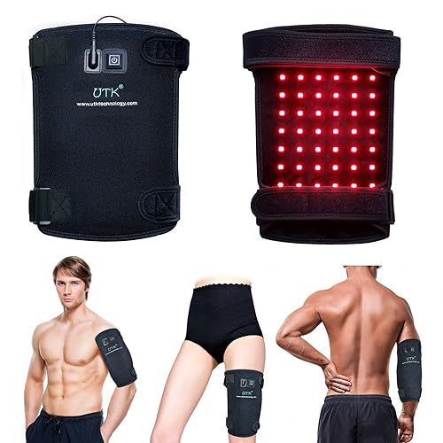 UTK Red Light Therapy for Body, 162Pcs 660nm Red Light & 54Pcs 850nm Near Infrared Light Therapy Belt