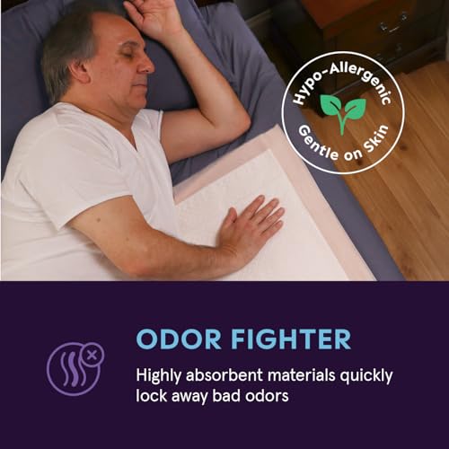 XXL Bed Pads, 5-Layer Disposable 30 x 36 Chucks Pee Pads for Incontinen