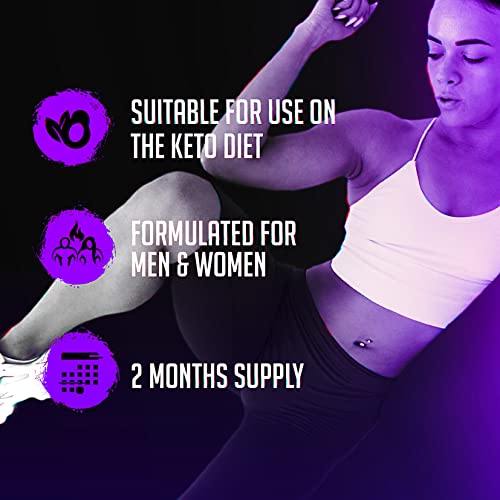 Keto Demon – Hardcore Keto Pills – Use with The Keto Diet – Packed with Raspberry Ketones