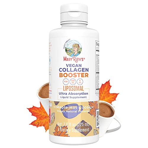 MaryRuth Organics Collagen Booster Liposomal, Sugar Free, Liquid Collagen Booster 