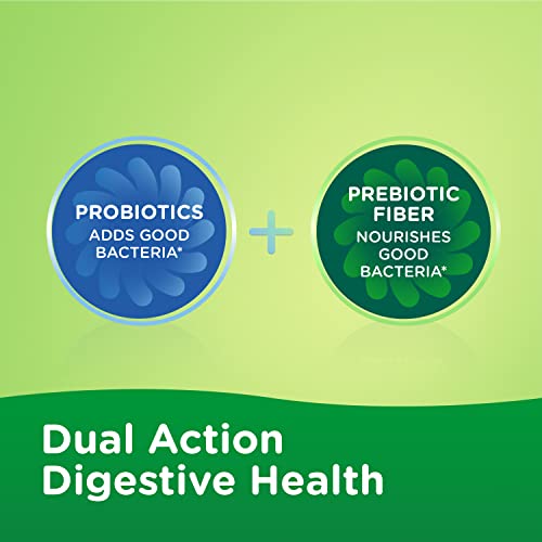 Benefiber Advanced Digestive Health Prebiotic Fiber Supplement Powder with Probiotics