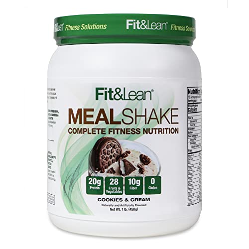 Fit & Lean Meal Shake, Fat Burning Meal Replacement, Meal Replacement with Protein