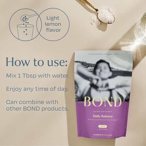 BOND Hormone Balance for Women - Prenatal Vitamins - Supports Menstrual Cycles BOND