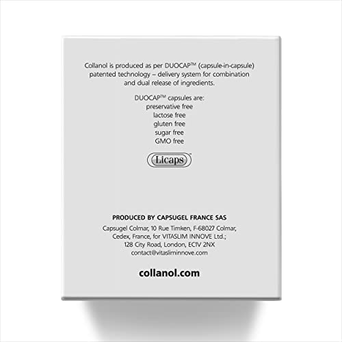 Collanol - Innovation in The Care of Healthy Joints - Liquid Formula in a Double Capsule 3D Collagen Collanol