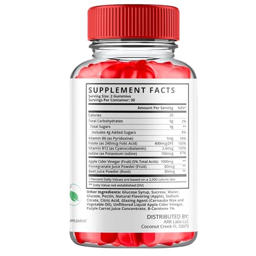 Keto Luxe - Keto Luxe Gummies - Keto Luxe ACV Gummies (1 Pack), 60 count