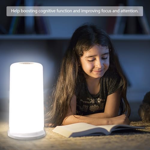 Green Light Lamp for Migraines,Mood Light Therapy Lamp 10000 Lux,Narrow Band Green LEDs KTS