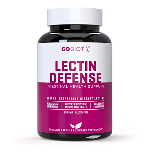 GOBIOTIX Lectin Defense - Lectin Blocker Supplement with MSM and Digestive Enzymes