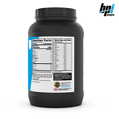 BPI Sports Iso Hd – 100% Whey Protein isolates – Muscle Growth, Recovery, Weight Loss, BPI Sports