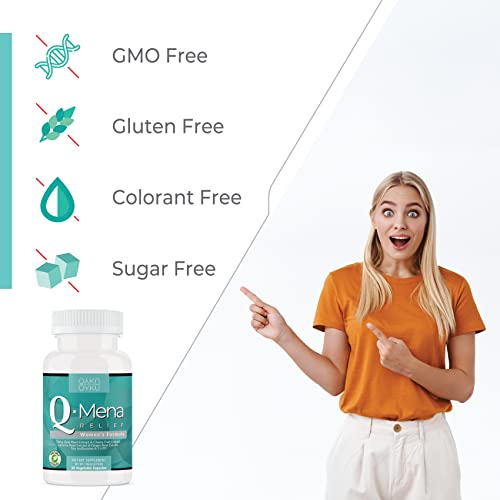 Menopause Supplements for Women. Reduces hot Flashes and Night Sweats. Menopause Relief is Safe