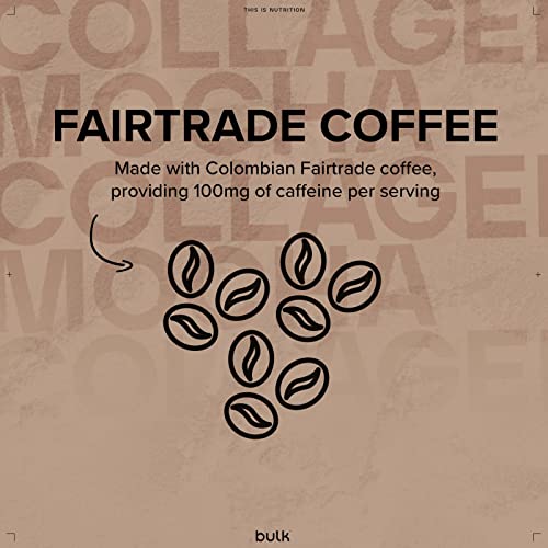 Bulk Collagen Coffee, High Protein, Black, 500 g Bulk