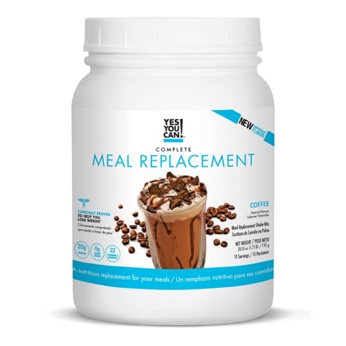 Yes You Can! Complete Meal Replacement - 15 Servings, 20g of Protein, 0g Added Sugars