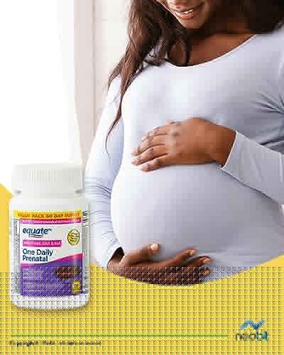 Equate One Daily Prenatal, Value Pack, 60 Softgels, with Omega-3 DHA, Folic Acid, Iron & Folate NEOBIT