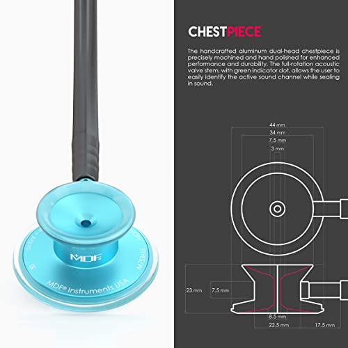 Engravable - MDF Acoustica Lightweight Personalized Custom Stethoscope MDF Instruments