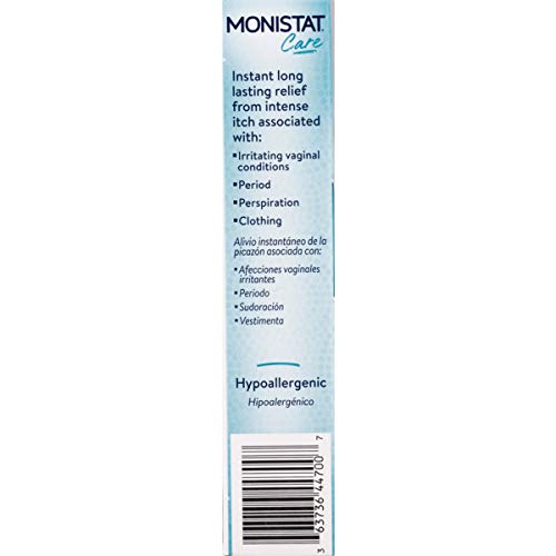 Monistat Care Instant Itch Relief Cream | Max Strength | Cools & Soothes | 1 OZ Monistat