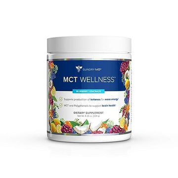 Gundry MD MCT Wellness Powder to Support Energy, Ketone Production and Brain Health