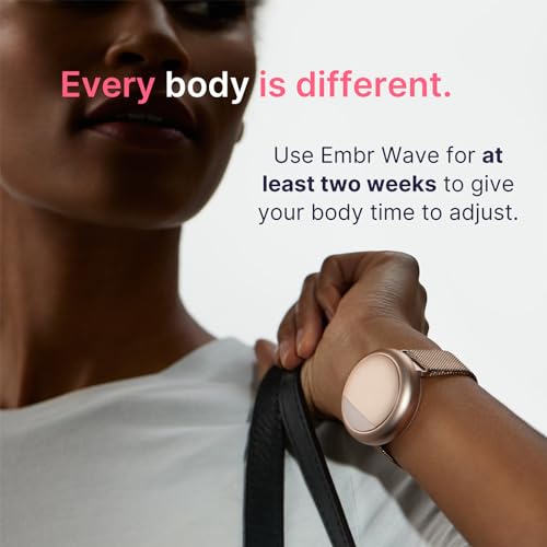 Embr Wave Cooling and Warming Wristband - Personalized Thermal Relief - Manage Hot Flashes Embr