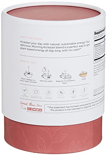 Teami 30-Day Teatox Kit - All Natural Colon Cleanse and Detox Tea - Morning Kickstart