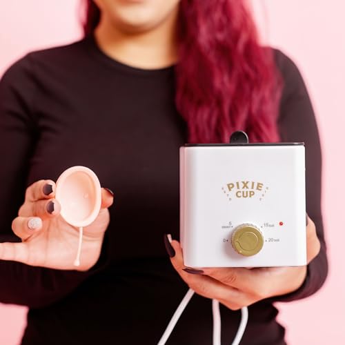Pixie Menstrual Cup & Disc Boiler Sterilizer - Easily Submerge & Clean Your Period Cup in Boiling Water Pixie Cup