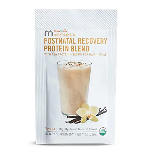 Munchkin Milkmakers Postnatal Recovery Protein Powder with Pea Protein, Lactation Munchkin