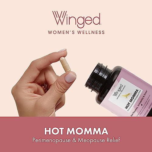 Winged Wellness Hot Momma, Perimenopause & Menopause Supplement - Vegan Menopause