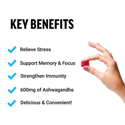 Force Factor Amazing Ashwa for Stress Relief, Memory, Focus, and Immune Support Health