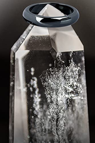 Genuine Magnetic Hematite Rings, 3 Rings in Each Order, Black Hematite Ring LUXSTRA