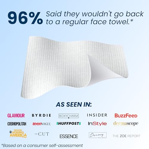 Clean Skin Club Clean Towels XL, Dermatologist Approved, 100% USDA